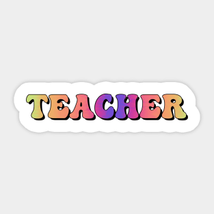 Teacher Sticker